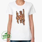 Женская футболка органик