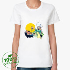 Женская футболка органик