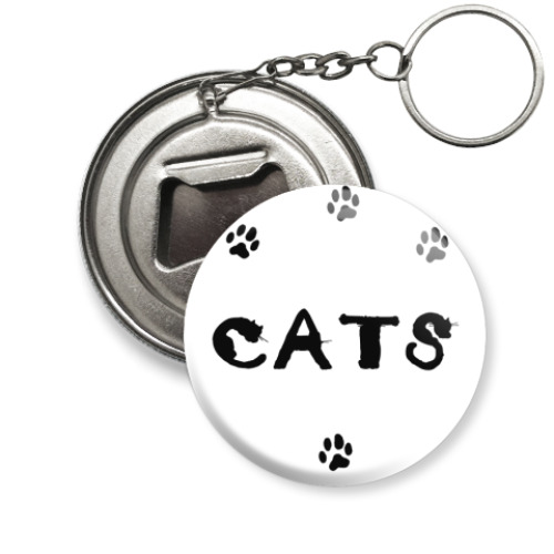 Брелок-открывашка Cats
