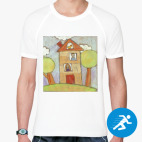 Мужская спортивная футболка