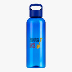 Прозрачная спортивная бутылка