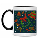 Кружка двухцветная