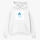 Толстовка худи оверсайз