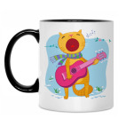 Кружка двухцветная