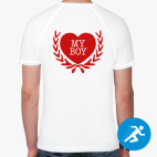 Мужская спортивная футболка