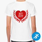 Женская спортивная футболка