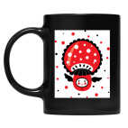 Кружка цветная UV-DTF