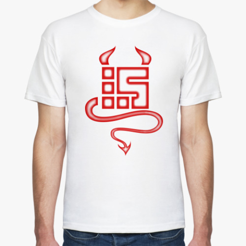 Футболка с принтом   Diablo