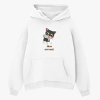 Толстовка худи оверсайз