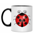 Кружка двухцветная