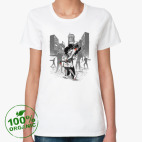Женская футболка органик