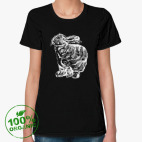 Женская футболка органик