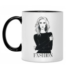 Кружка двухцветная