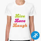 Женская спортивная футболка