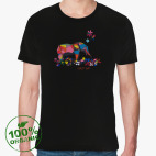 Мужская футболка органик