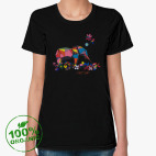 Женская футболка органик