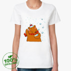 Женская футболка органик