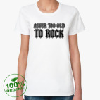 Женская футболка органик