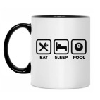 Кружка двухцветная