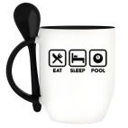 Кружка с ложкой