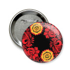  Хохлома два цветка