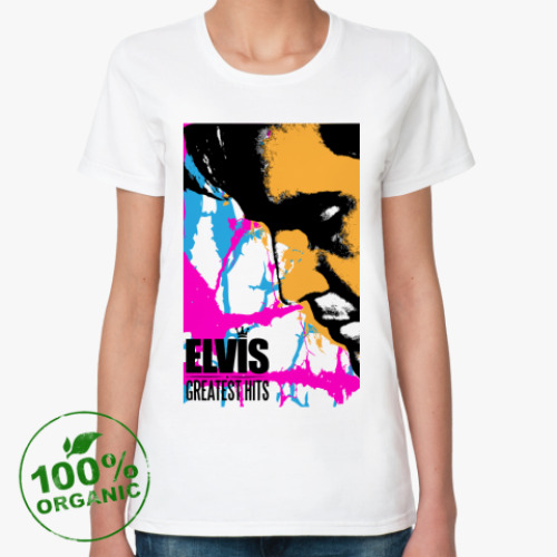Женская футболка из органик-хлопка Elvis