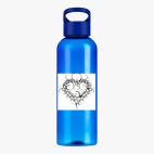 Прозрачная спортивная бутылка