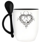 Кружка с ложкой