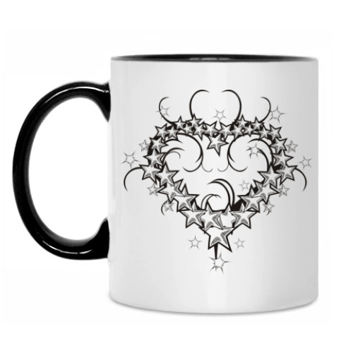 Кружка с принтом STARS