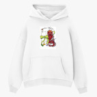 Толстовка худи оверсайз