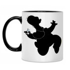 Кружка двухцветная