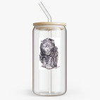 Банка с бамбуковой крышкой