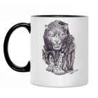 Кружка двухцветная