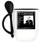 Кружка с ложкой