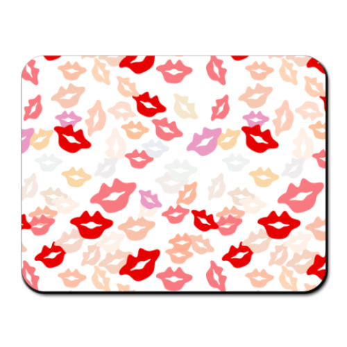 Коврик для мыши с принтом lips print