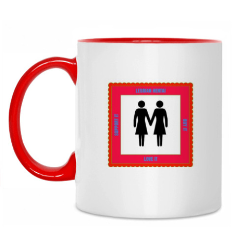 Кружка с принтом Love it