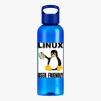 Прозрачная спортивная бутылка