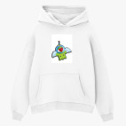 Толстовка худи оверсайз