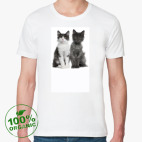 Мужская футболка органик