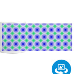 Синий и зеленый. Круг и квадрат.