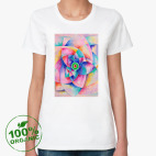 Женская футболка органик