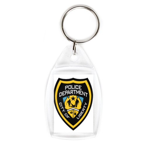 Брелок с принтом LCPD