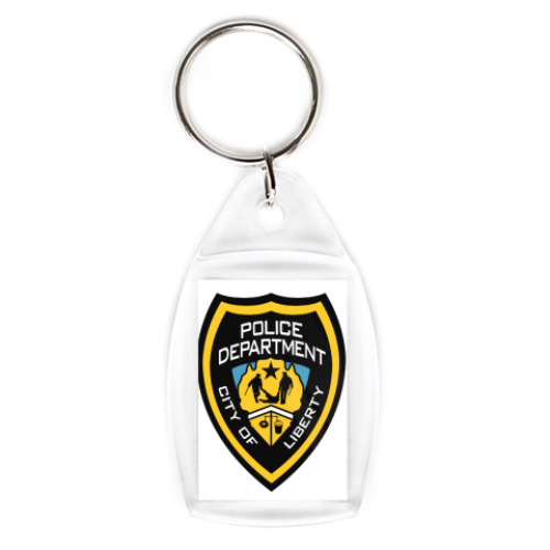 Брелок с принтом LCPD