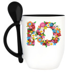 Кружка с ложкой