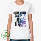 Женская футболка органик