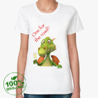 Женская футболка органик