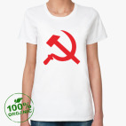 Женская футболка органик