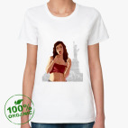Женская футболка органик