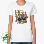 Женская футболка органик