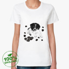 Женская футболка органик